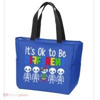 Neurodiversity Autism Awareness ItS Ok To Be Different Gift Tote Bag thumb 3
