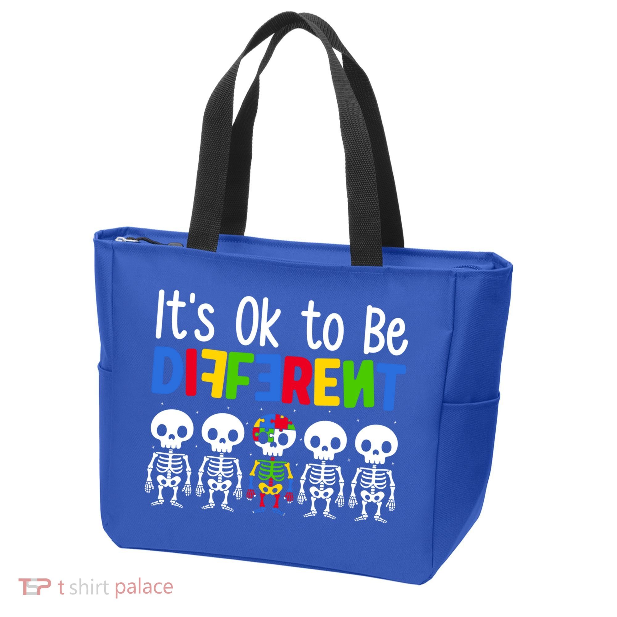 Neurodiversity Autism Awareness ItS Ok To Be Different Gift Tote Bag