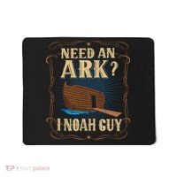 Need An Ark I Noah Guy Funny Christian Humor Bible Pun Boat  Mousepad thumb 0