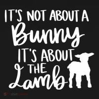 Not About A Bunny It's About The Lamb Bucket Hat thumb 4