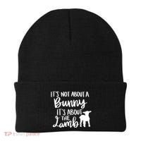 Not About A Bunny It's About The Lamb Beanie thumb 0