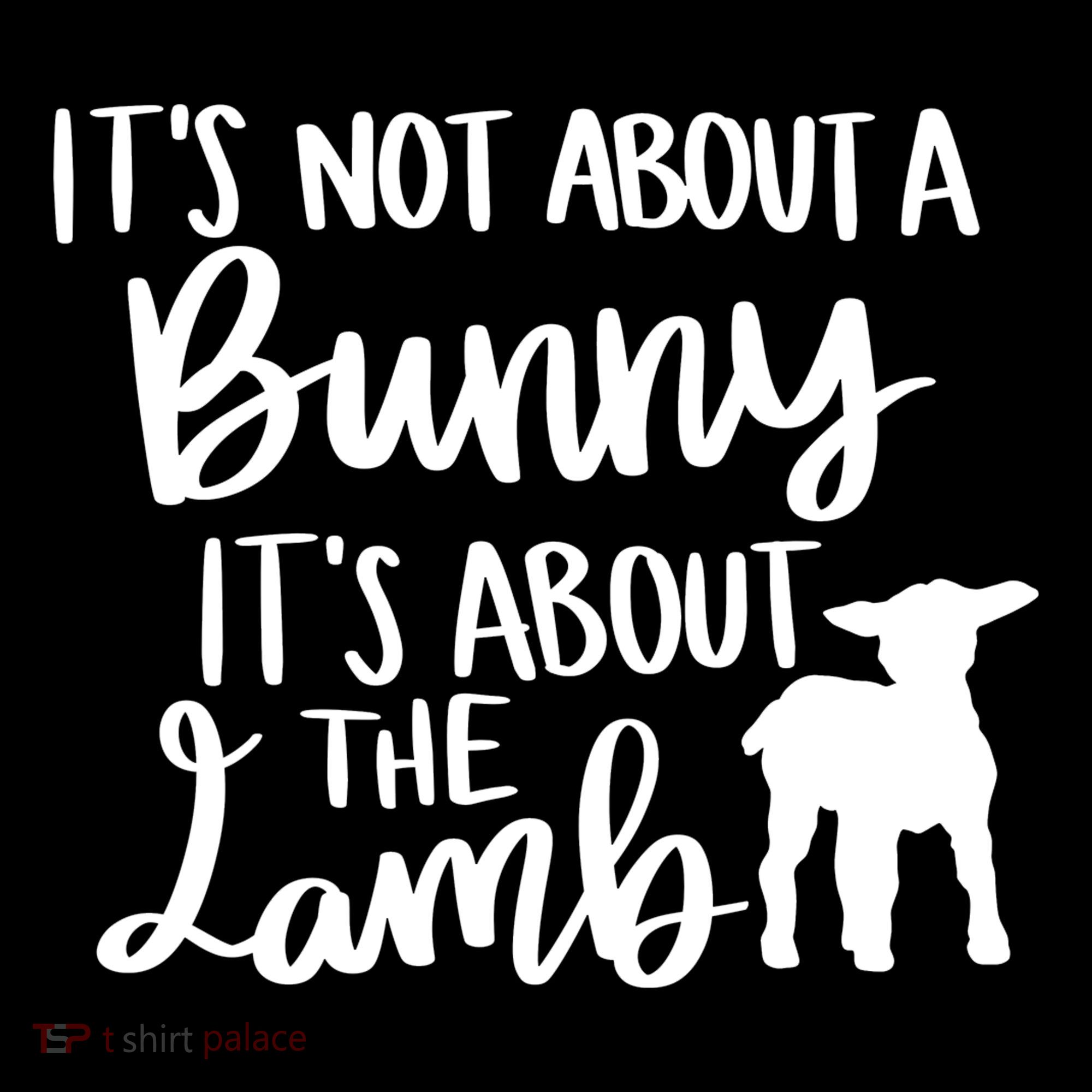 Not About A Bunny It's About The Lamb Women's Hoodie