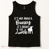 Not About A Bunny It's About The Lamb Tank Top thumb 2