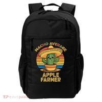 Nacho Average Apple Farmer Mexican Cinco De Mayo Farming Backpack thumb 0