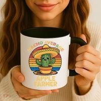 Nacho Average Apple Farmer Mexican Cinco De Mayo Farming Coffee Mug thumb 3