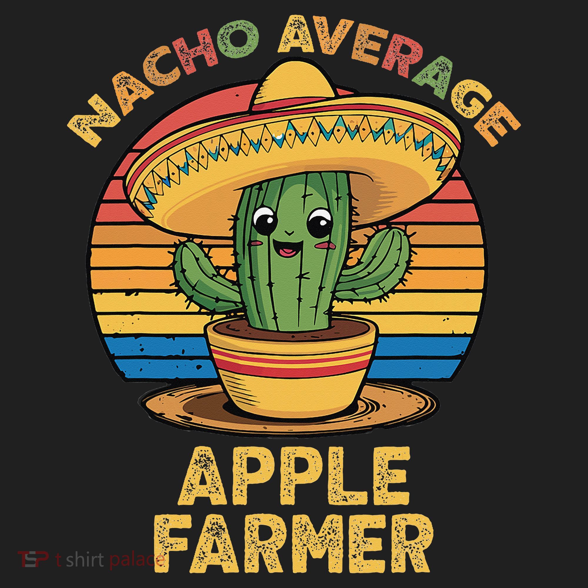 Nacho Average Apple Farmer Mexican Cinco De Mayo Farming Beanie