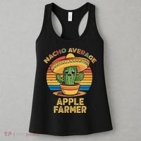 Nacho Average Apple Farmer Mexican Cinco De Mayo Farming Women's Tank Top thumb 3