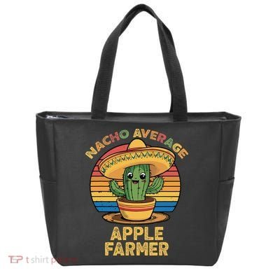 Nacho Average Apple Farmer Mexican Cinco De Mayo Farming Tote Bag