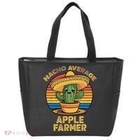 Nacho Average Apple Farmer Mexican Cinco De Mayo Farming Tote Bag thumb 0