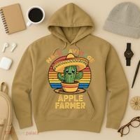 Nacho Average Apple Farmer Mexican Cinco De Mayo Farming Hoodie thumb 3