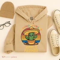 Nacho Average Apple Farmer Mexican Cinco De Mayo Farming Hoodie thumb 4