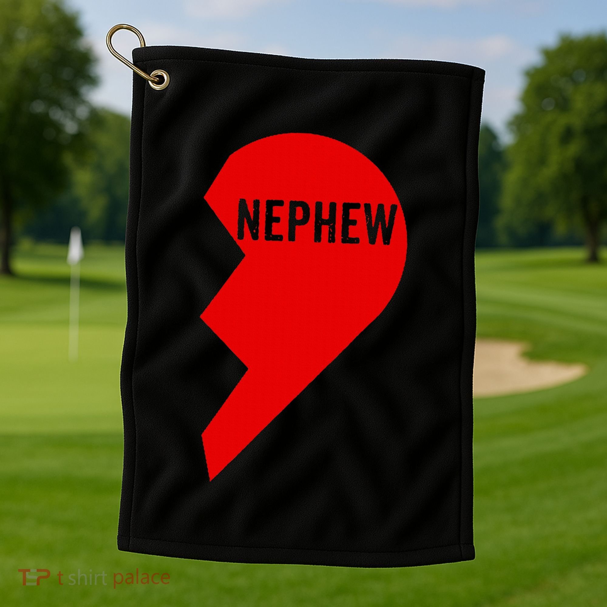 Nephew And Aunt Matching Golf Towel