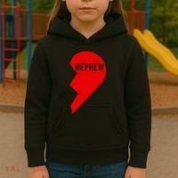Nephew And Aunt Matching Kids Hoodie thumb 3