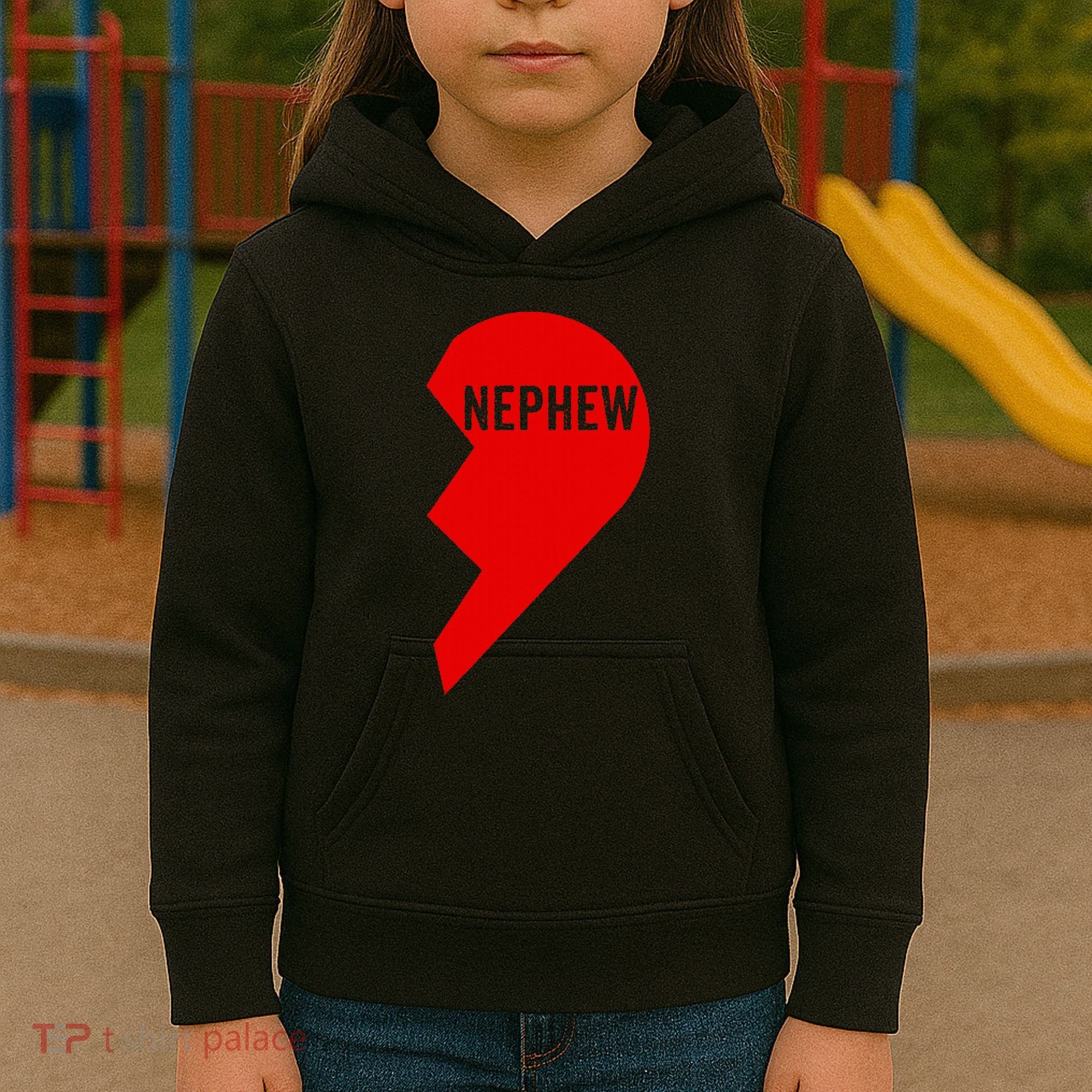 Nephew And Aunt Matching Kids Hoodie