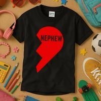 Nephew And Aunt Matching Kids T-Shirt thumb 3