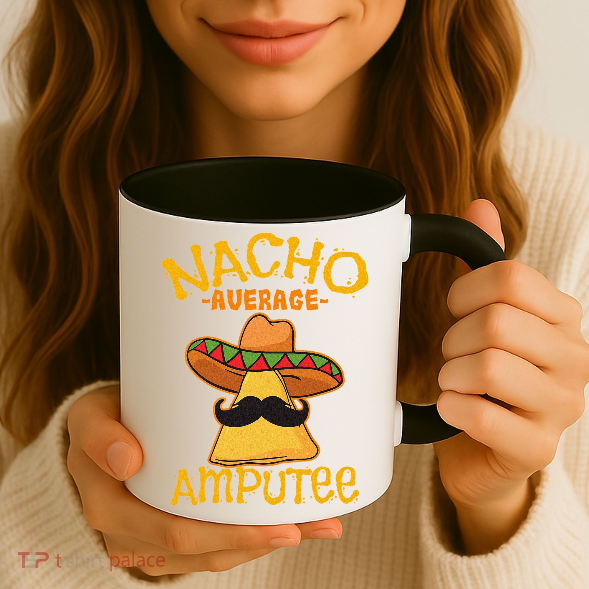 Nacho Average Amputee Mexican Amputation Cinco De Mayo Party Coffee Mug