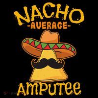 Nacho Average Amputee Mexican Amputation Cinco De Mayo Party Ornament thumb 1