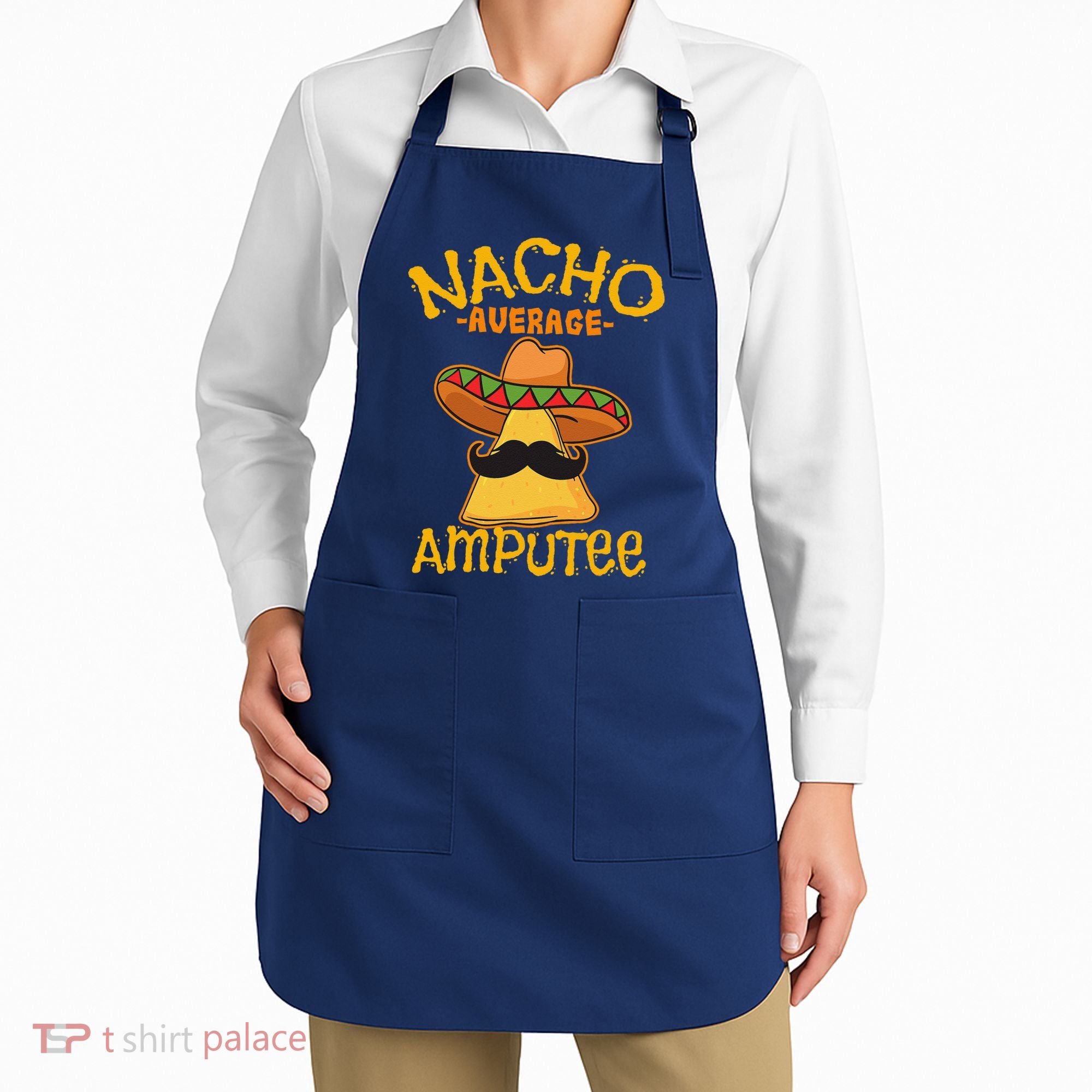 Nacho Average Amputee Mexican Amputation Cinco De Mayo Party Apron