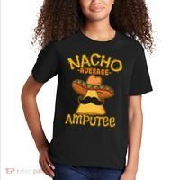 Nacho Average Amputee Mexican Amputation Cinco De Mayo Party Kids T-Shirt thumb 2