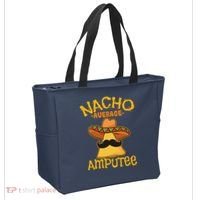 Nacho Average Amputee Mexican Amputation Cinco De Mayo Party Tote Bag thumb 2
