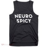 Neurospicy ADHD Autism Neurodiversity Neurodivergent Tank Top thumb 0