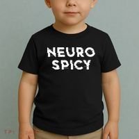 Neurospicy ADHD Autism Neurodiversity Neurodivergent Toddler T-Shirt thumb 2