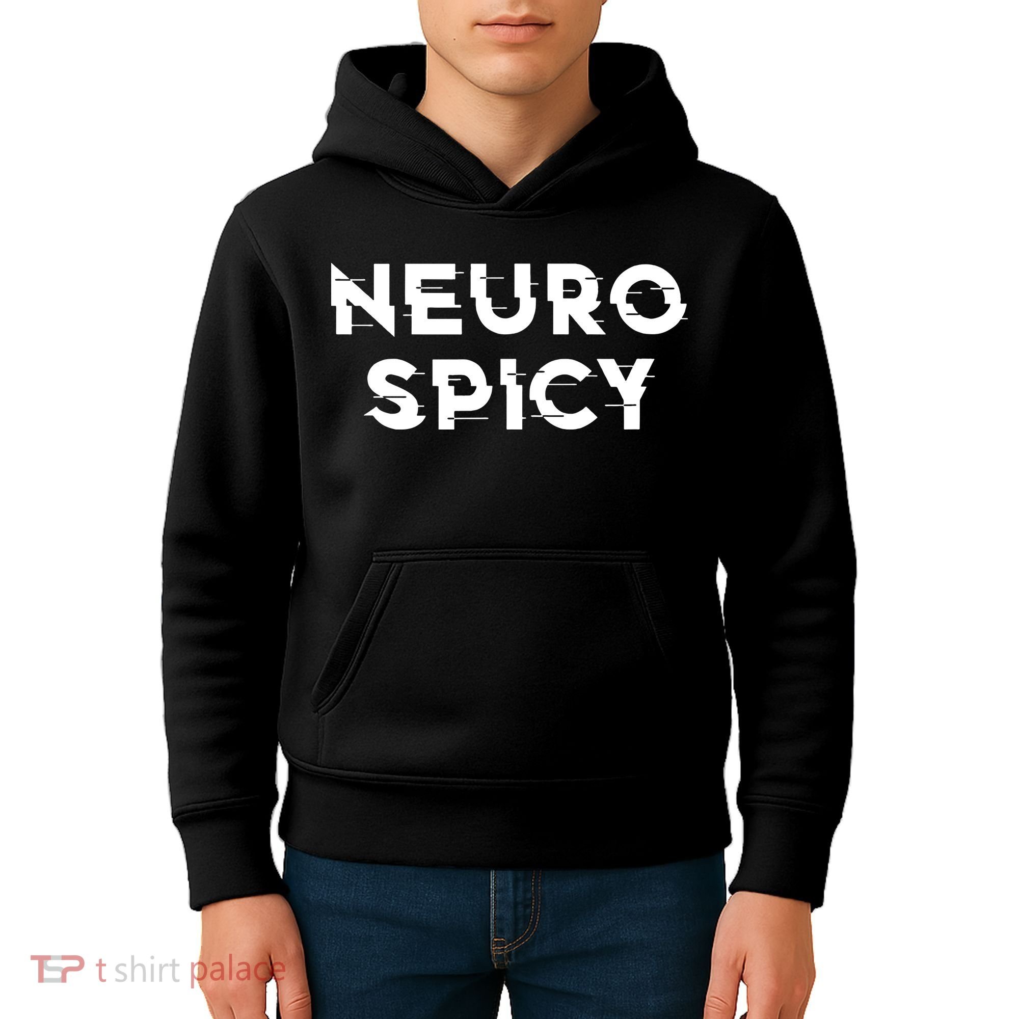 Neurospicy ADHD Autism Neurodiversity Neurodivergent Kids Hoodie