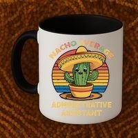 Nacho Average Administrative Assistant Mexican Cinco De Coffee Mug thumb 2