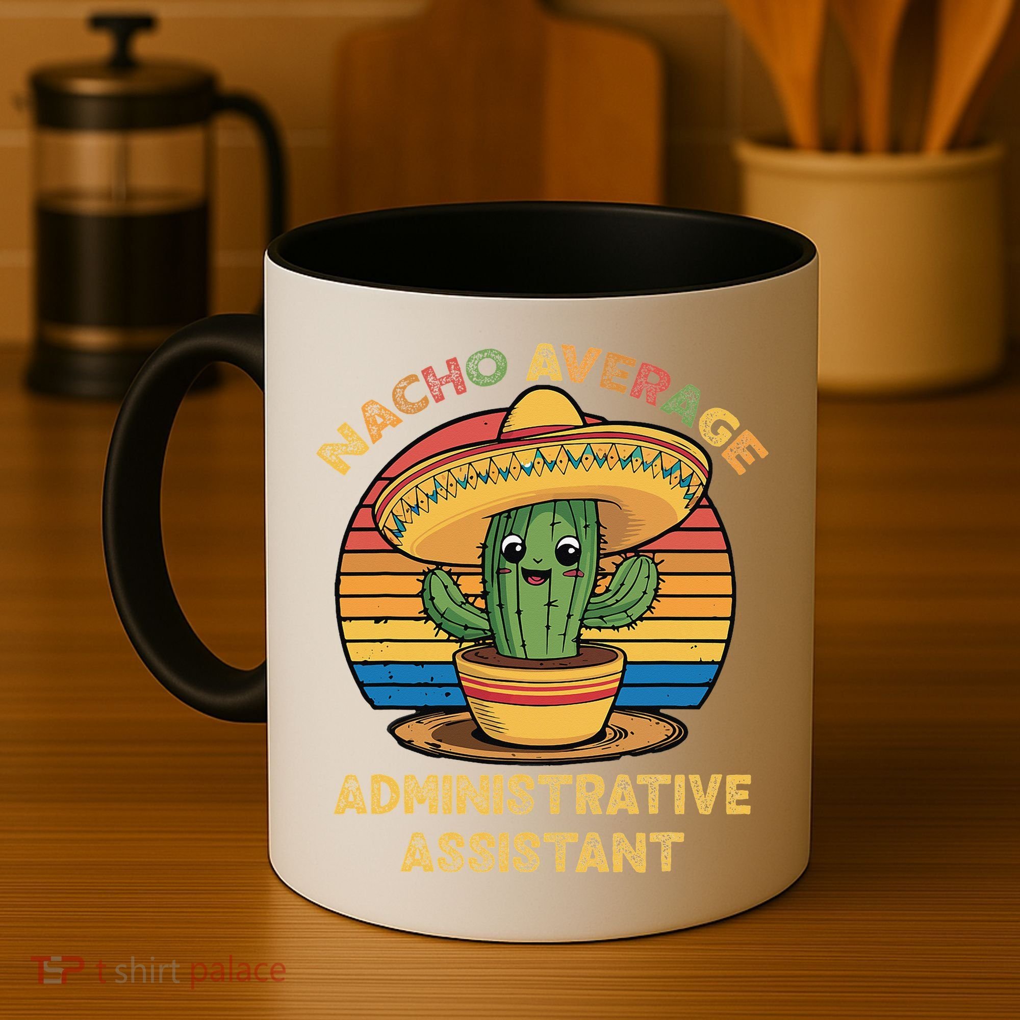 Nacho Average Administrative Assistant Mexican Cinco De Coffee Mug