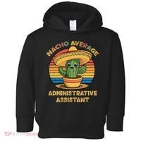 Nacho Average Administrative Assistant Mexican Cinco De Toddler Hoodie thumb 0