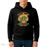 Nacho Average Administrative Assistant Mexican Cinco De Kids Hoodie thumb 4