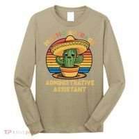 Nacho Average Administrative Assistant Mexican Cinco De Long Sleeve Shirt thumb 0