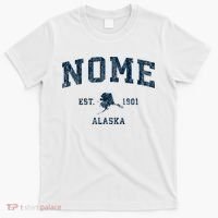 Nome Alaska Ak Vintage Sports T-Shirt thumb 0