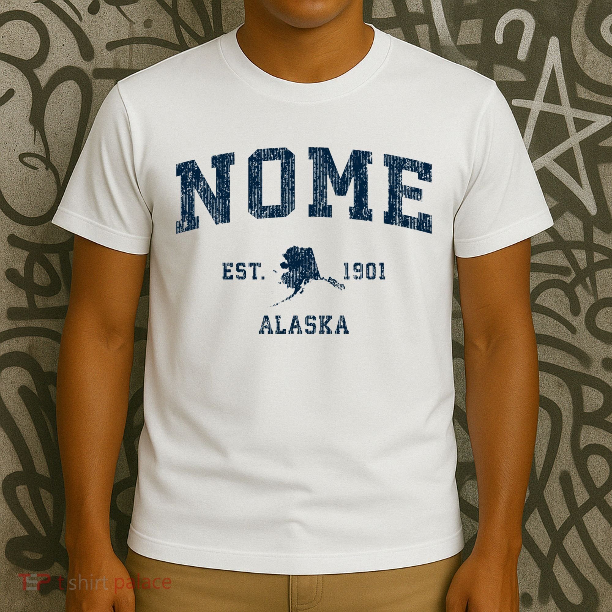 Nome Alaska Ak Vintage Sports T-Shirt