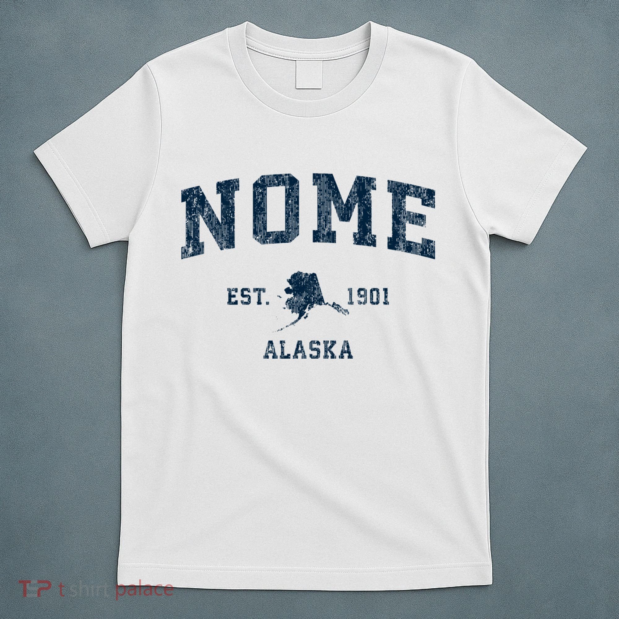 Nome Alaska Ak Vintage Sports T-Shirt