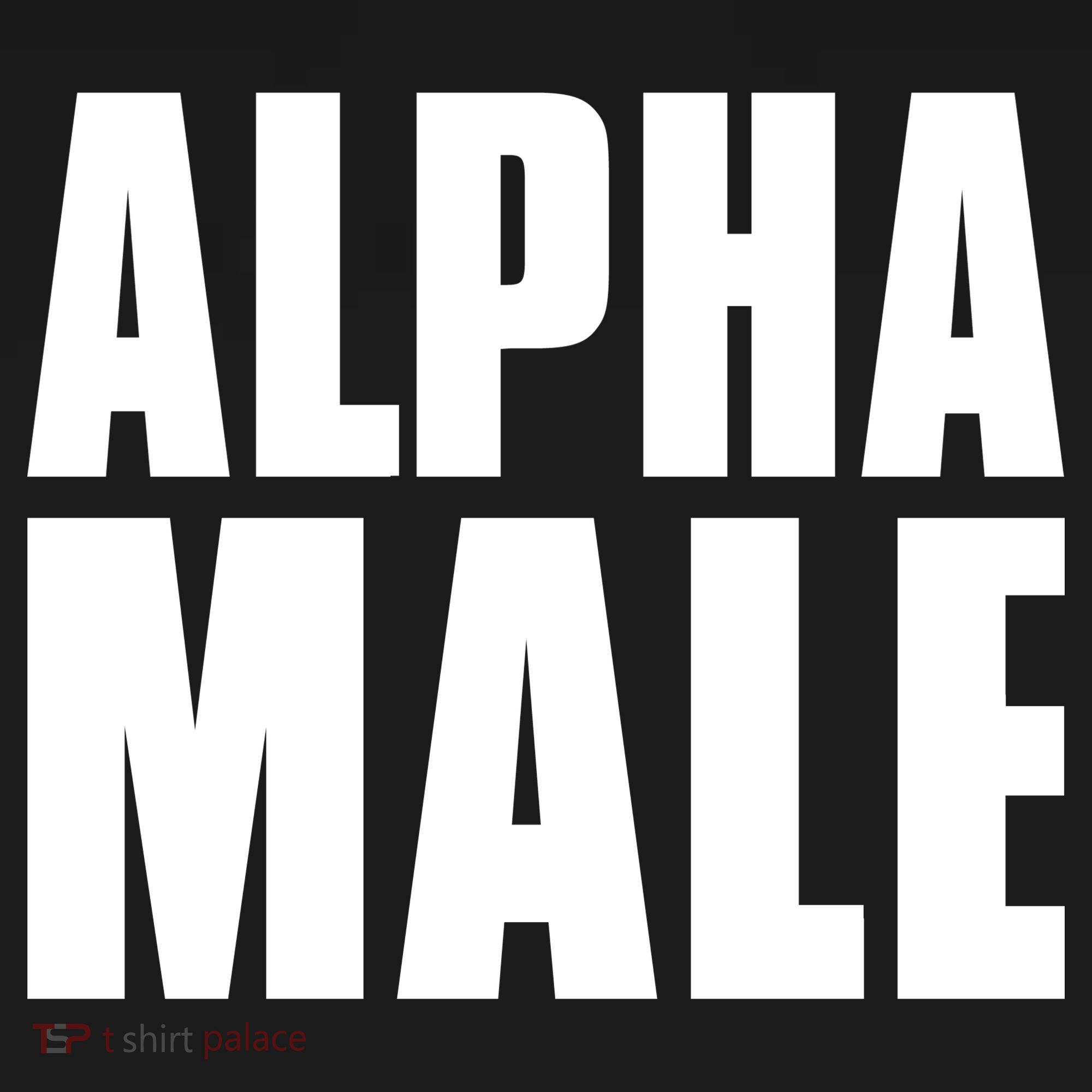 Nick Adams Alpha Male Button