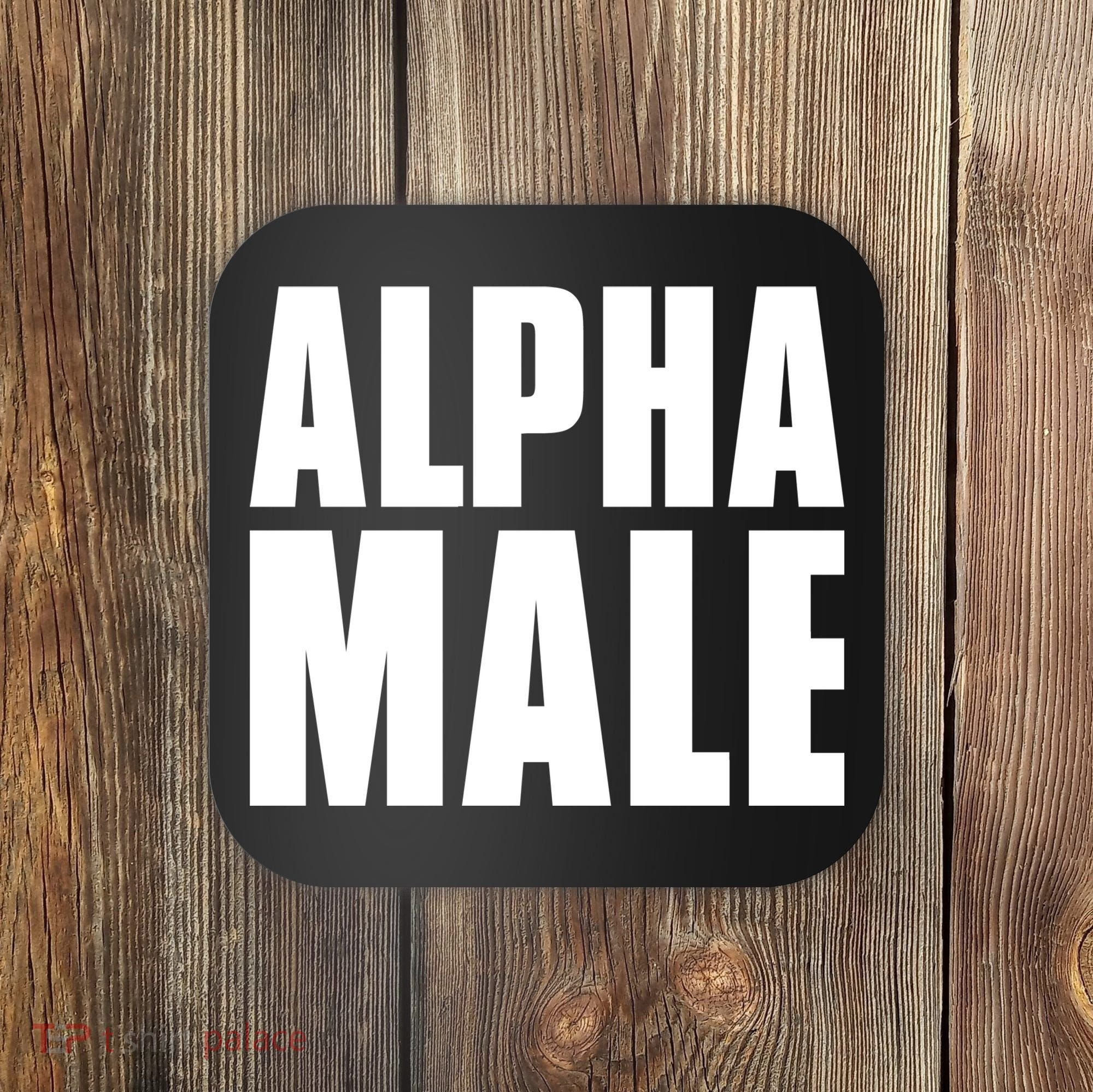Nick Adams Alpha Male Coaster