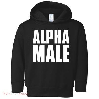 Nick Adams Alpha Male Toddler Hoodie