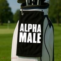 Nick Adams Alpha Male Golf Towel thumb 2