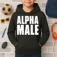Nick Adams Alpha Male Kids Hoodie thumb 2
