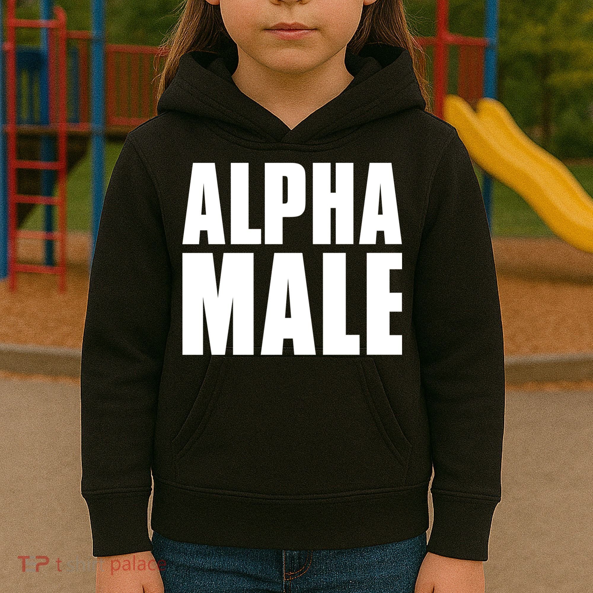 Nick Adams Alpha Male Kids Hoodie