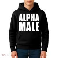 Nick Adams Alpha Male Kids Hoodie thumb 4