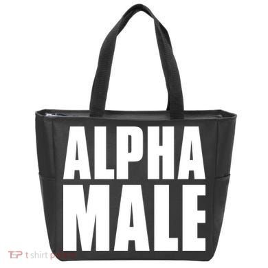 Nick Adams Alpha Male Tote Bag