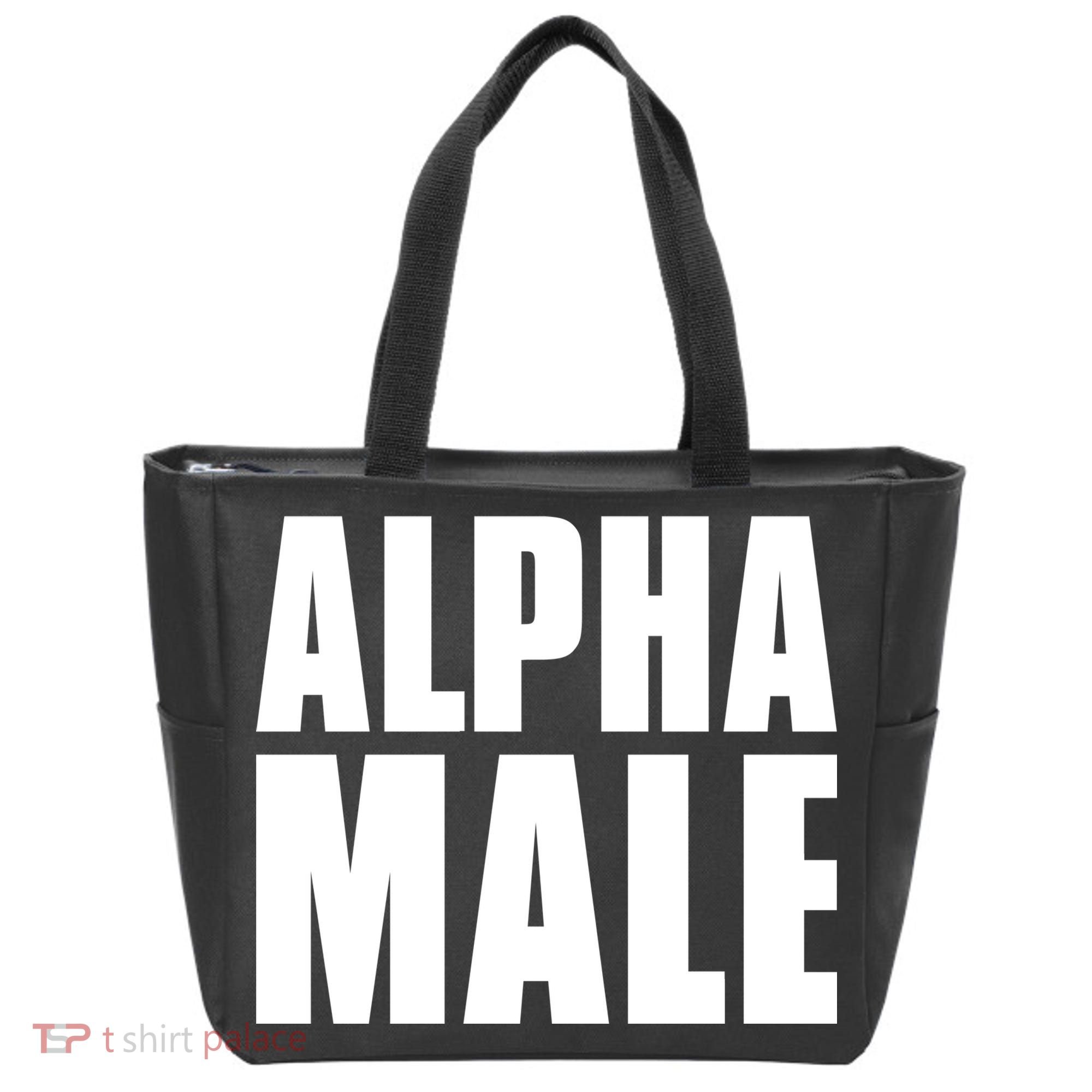 Nick Adams Alpha Male Tote Bag