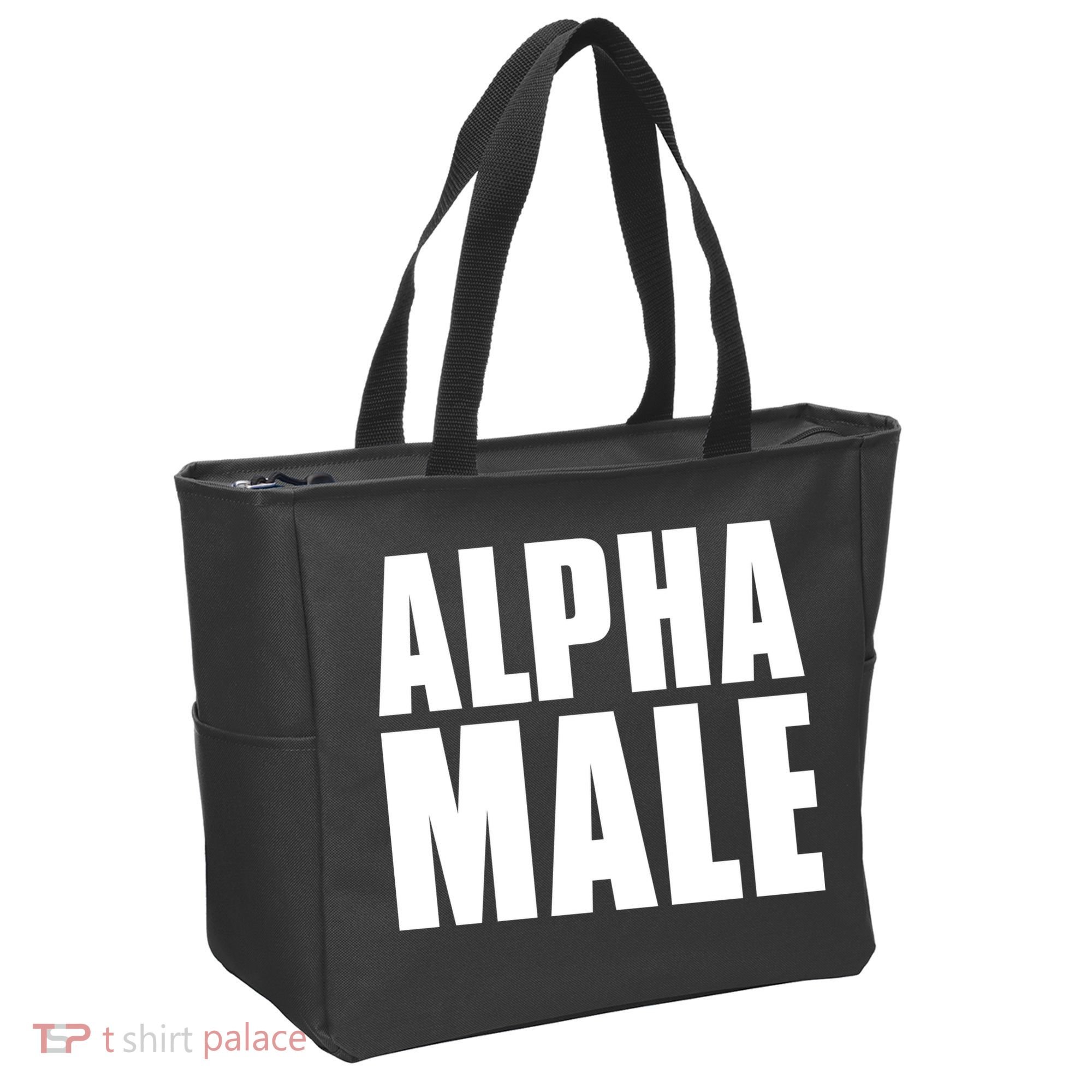 Nick Adams Alpha Male Tote Bag