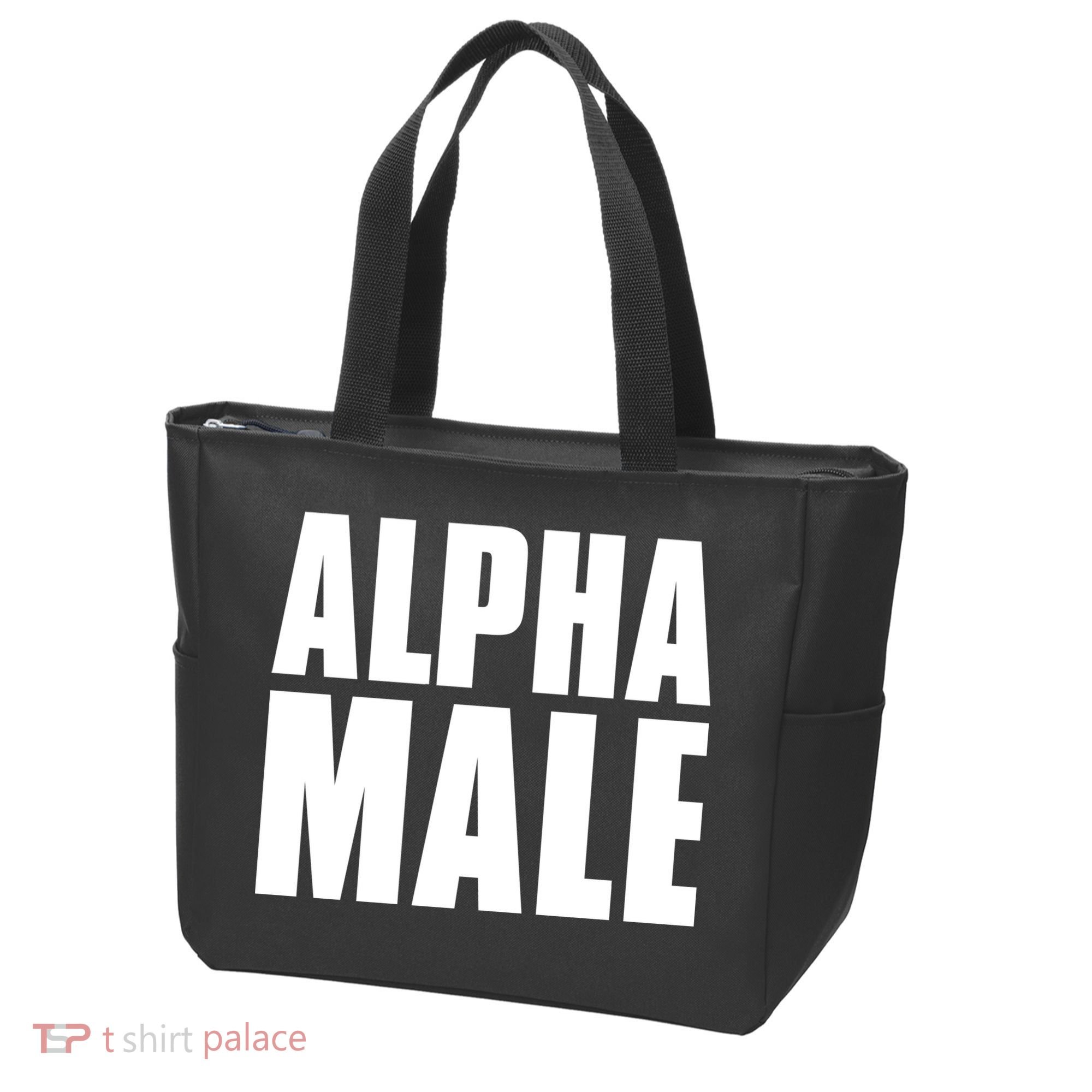 Nick Adams Alpha Male Tote Bag