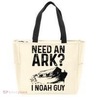 Need An Ark I Noah Guy Funny Christian Pastor Tote Bag thumb 0