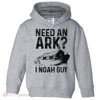 Need An Ark I Noah Guy Funny Christian Pastor Toddler Hoodie thumb 0