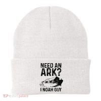 Need An Ark I Noah Guy Funny Christian Pastor Beanie thumb 0