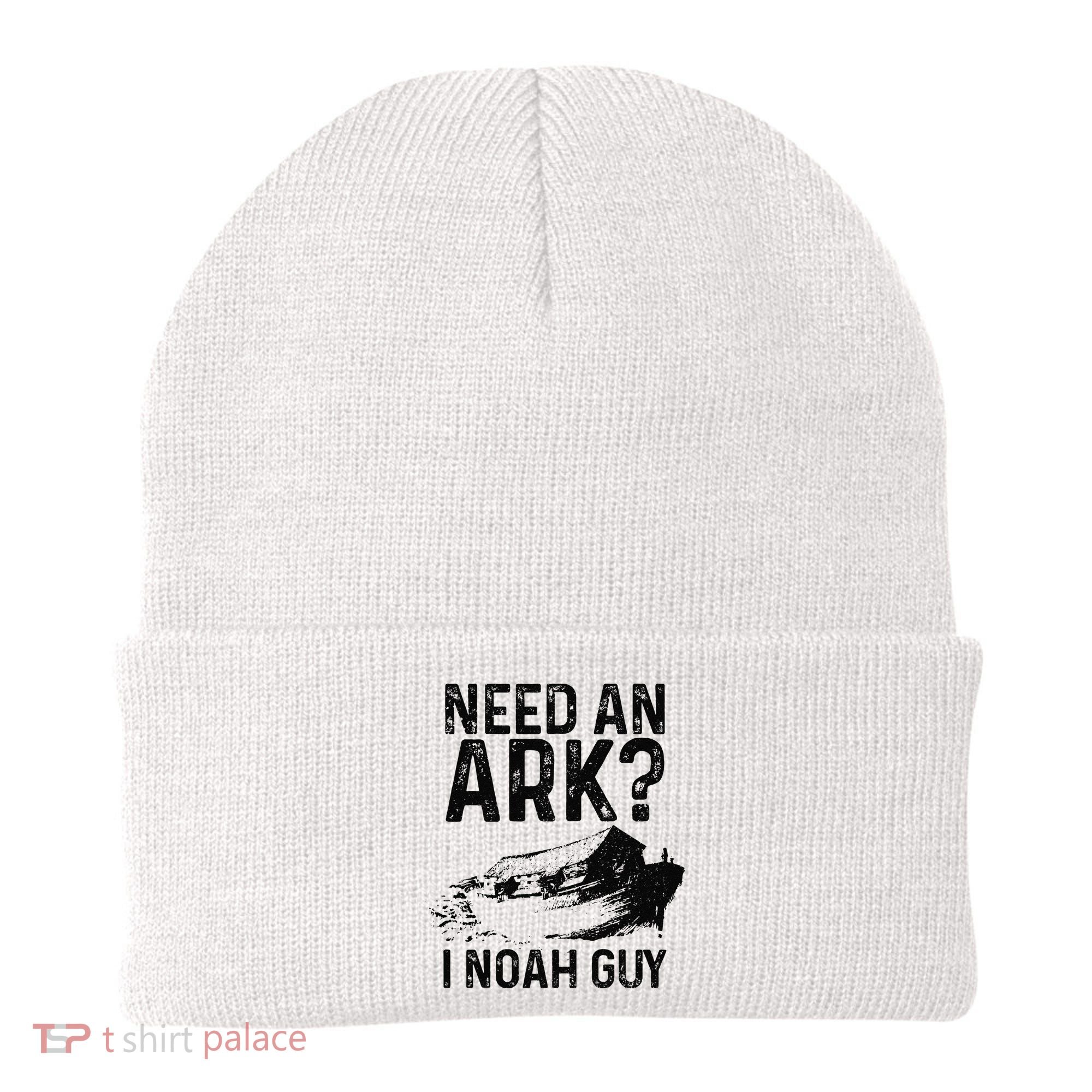 Need An Ark I Noah Guy Funny Christian Pastor Beanie